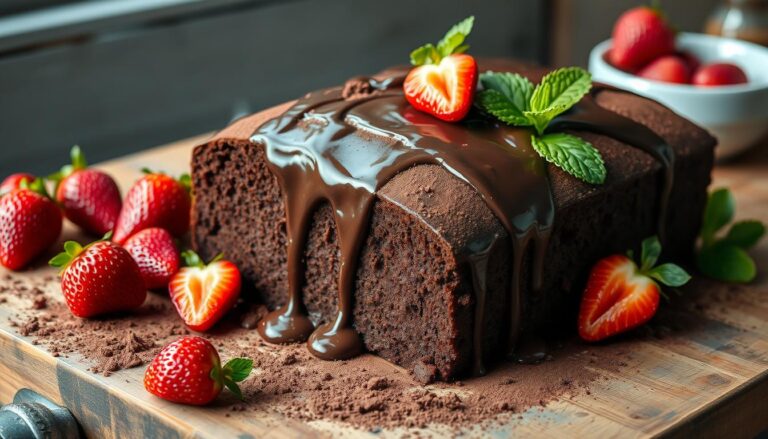 Delicious chocolate cake that increases the body's activity and vitality