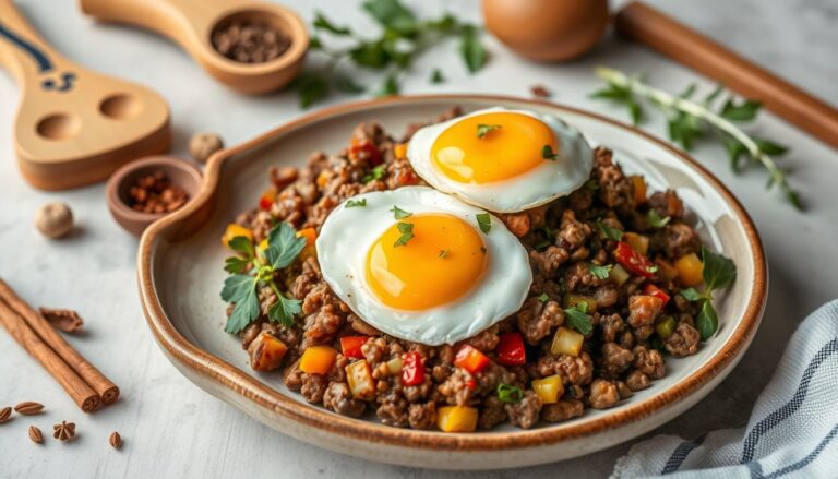 The best way to prepare a minced meat recipe with eggs